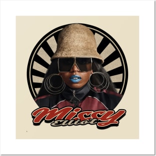 Vintage 80s Missy Elliot Posters and Art